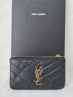 Auth YSL Yves Saint Laurent Card Holder